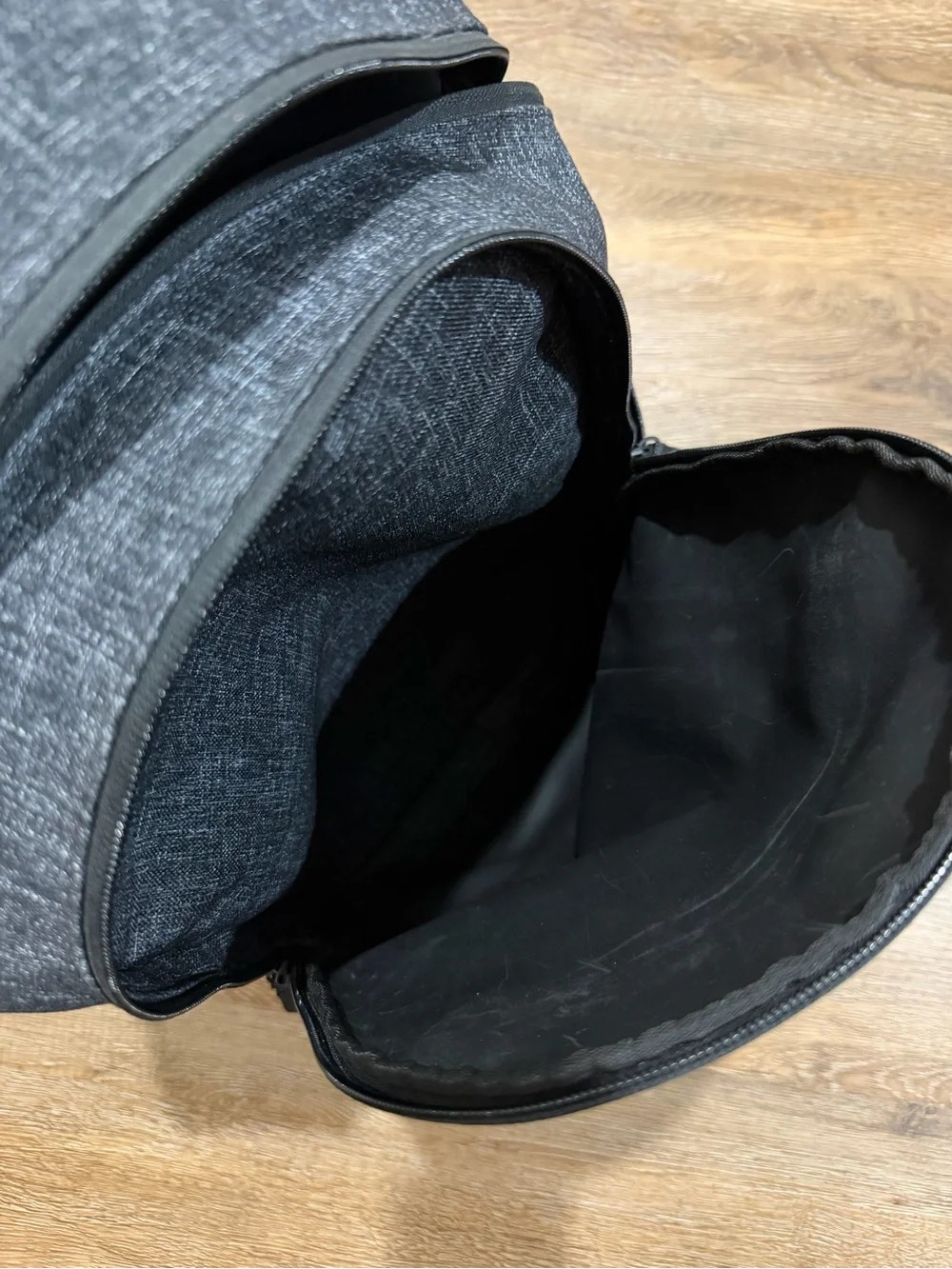 Everlane Nylon Commuter Backpack Dark Gray Black Laptop Travel 139393